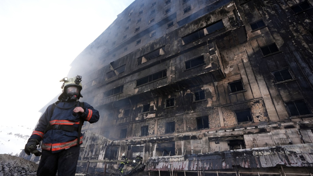 Kartalkaya daki otel yangınına ilişkin itfaiye raporu hazırlandı