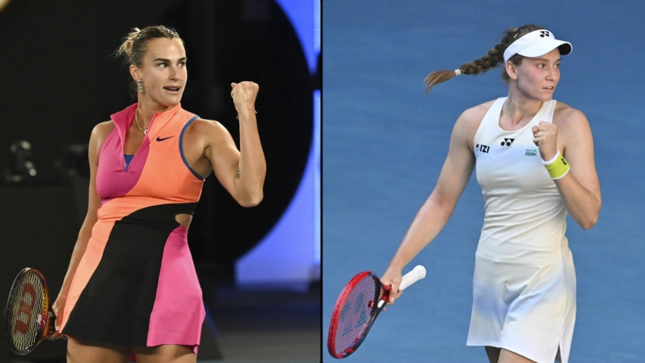 Avustralya Açık'ta Sabalenka ve Rybakina finale çıktı