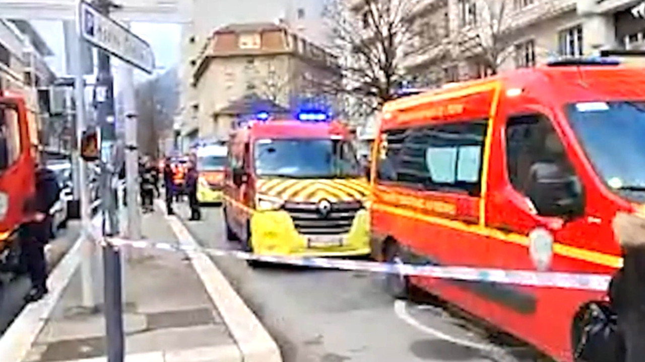 Grenoble Güzellik Salonu El Bombası Patlaması - 6 Kişinin Yaralanması