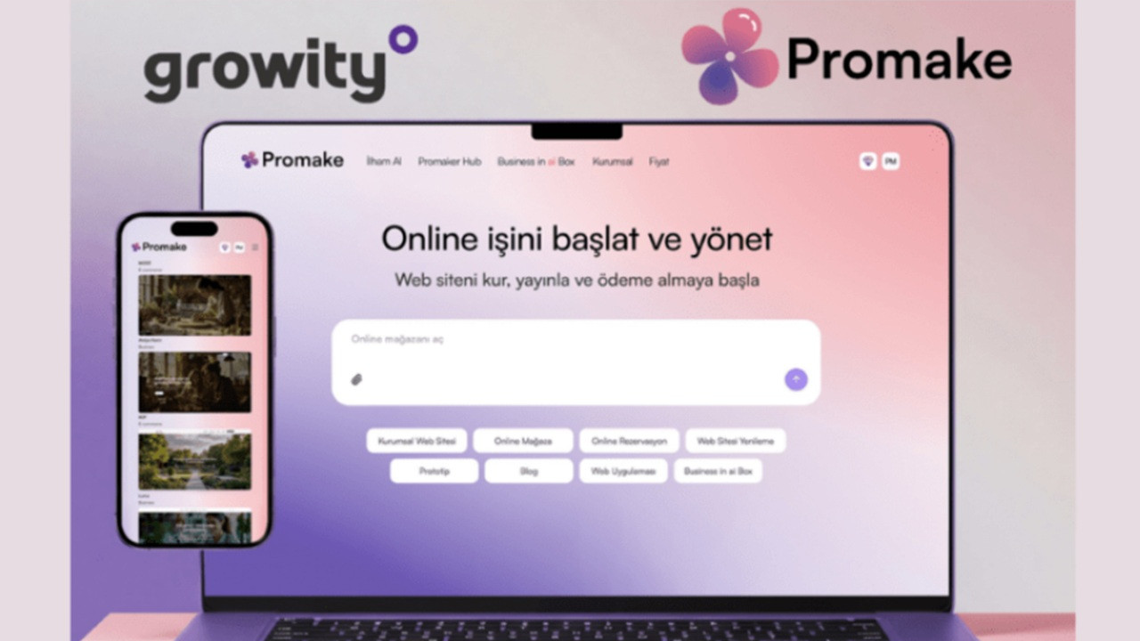 Growity-Promake Ortaklığı: KOBİlerin Dijital Değişimi için Yapay Zeka Çözümü
