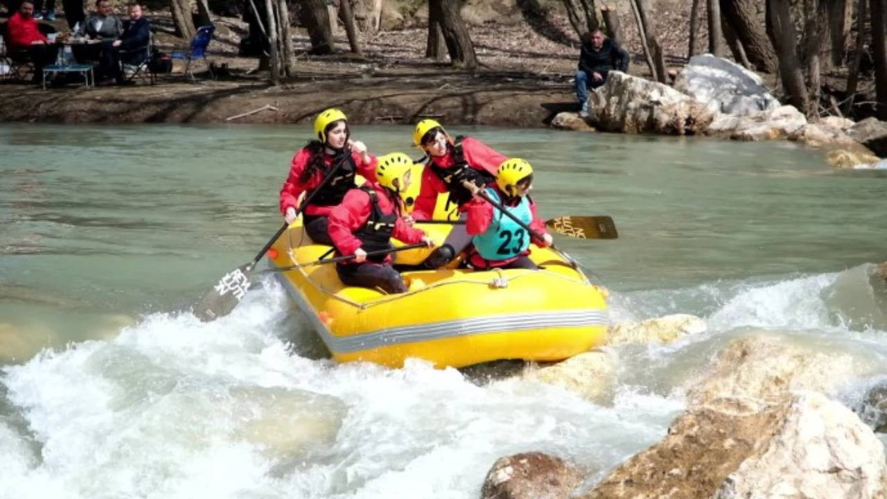 Türkiye Rafting Şampiyonası, Munzur Çayı'nda başladı