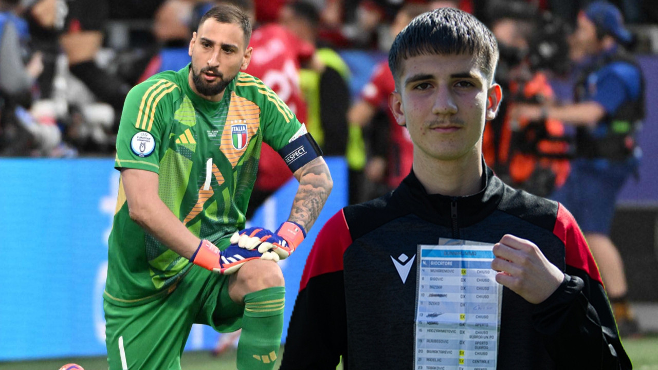 Bosna Hersek'in 14 yaşındaki kahramanı: Notlarını 'sakladığı' Donnarumma penaltı kurtaramadı