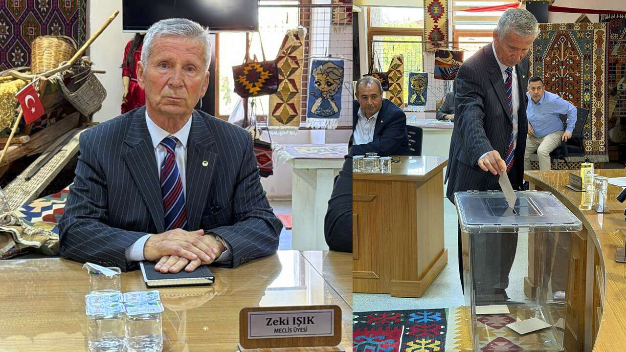 Uşak Eşme Belediyesi'nde yeni başkanvekili Zeki Işık oldu