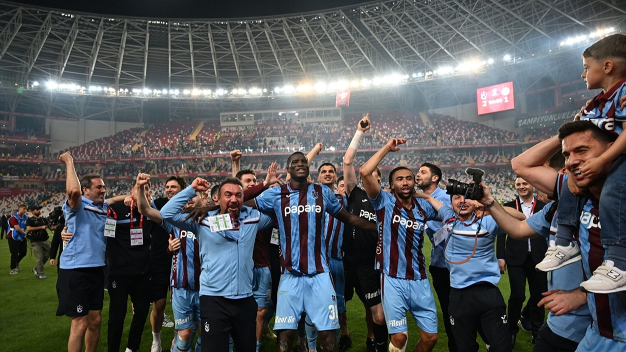 10. kez kazandı: Türkiye Kupası'nda şampiyon Trabzonspor