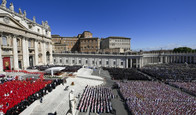 250 bin kişi katıldı: Papa Francis'in cenaze töreninden kareler