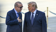 Erdoğan-Trump görüşmesinden kareler