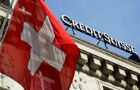 Credit Suisse'in hisseleri yüzde 10 düşerek rekor seviyeye geriledi