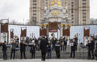 Savaşın gölgesindeki Kiev'de müzik konseri düzenlendi
