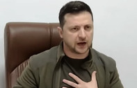 Zelenskiy, bazı Fransız şirketlerin Rusya'yı finanse etmeyi bırakması gerektiğini söyledi