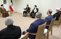 Beşşar Esad, Tahran'da İran lideri Hamaney ile bir araya geldi