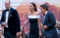 Top Gun: Maverick'in Londra tanıtımında Kate Middleton rüzgarı