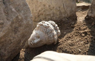 Düzce'deki antik kentte Apollon heykeli bulundu