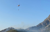 Antalya'da Adrasan Sahili'ne yakın bölgede orman yangını