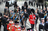 Dünya liderlerinin katılımıyla Kraliçe 2. Elizabeth'in resmi cenaze töreni yapıldı