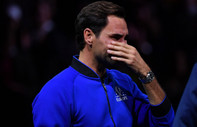 Roger Federer gözyaşlarıyla tenis kariyerini bitirdi (Laver Cup'ta veda)