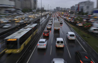 İstanbul'da yağmur etkisi: Trafik yoğunluğunu artırıyor