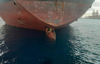 Afrikalı 3 düzensiz göçmen tankerin dümen kanadında Nijerya'dan İspanya'ya 11 günde ulaştı