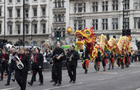 Londra'da geleneksel Yeni Yıl Geçit Töreni renkli görüntülere sahne oldu
