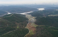 Alibeyköy Barajı'ndaki su son 10 yılın en düşük seviyesine indi