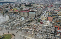 Havadan çekilen fotoğraflar yıkımı gözler önüne serdi