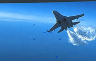Uzmanlar görüntüleri yorumladı: ABD İHA'sı jet wash etkisiyle düşmüş olabilir