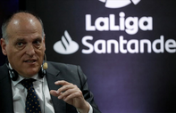 LaLiga Başkanı Tebas: Barcelona tarihinin en ciddi olaylarından biri ile karşı karşıya