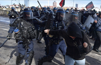 Fransa'da polis şiddetine karşı gösteriler düzenlendi