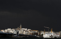 İstanbul'da gök gürültülü sağanak etkili oldu