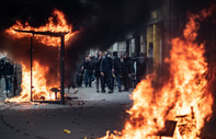 Fransa'da olaylı 1 Mayıs: 108 polis yaralandı, 291 kişi gözaltına alındı