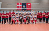 A Milli Erkek Voleybol Takımı Danimarka'yı yendi