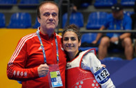 Milli tekvandocu Hatice Kübra İlgün 3. Avrupa Oyunları'nda bronz madalya kazandı