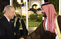 Cumhurbaşkanı Erdoğan Suudi Arabistan'da resmi törenle karşılandı