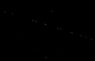 Starlink uydularının geçişi Isparta semalarında göründü