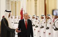Katar Emiri Cumhurbaşkanı Erdoğan'ı ülkesinde ağırlamaktan mutluluk duyduğunu belirtti