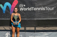 Genç milli tenisçi Melisa Ercan Avustralya'da şampiyon oldu