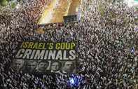 Yargı düzenlemesi protestolarında 32. hafta: İsrail'de halk yine sokaklara indi