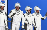 Space X Uluslararası Uzay İstasyonu'na 4 astronot gönderdi