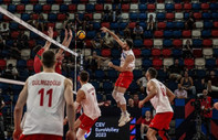 A Milli Erkek Voleybol Takımı ABD'ye 3-1 mağlup oldu