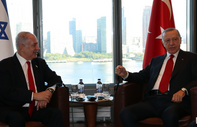 Cumhurbaşkanı Erdoğan, İsrail Başbakanı Netanyahu'yu ile görüştü