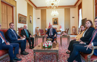 TBMM&nbsp;Başkanı&nbsp;Kurtulmuş, Kılıçdaroğlu'nu&nbsp;kabul&nbsp;etti