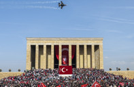 On binlerce kişi Atatürk'ün huzurunda toplandı: Anıtkabir'de 29 Ekim Cumhuriyet Bayramı