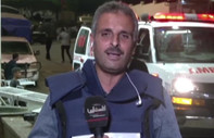 İsrail saldırılarında öldürülen Filistin TV muhabiri Ebu Hatab'ın son görüntüleri