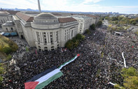 ABD’nin başkentinde ülke tarihinin en büyük Filistin’e destek gösterisi