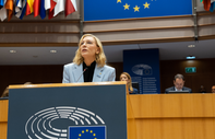 Avrupa Parlamentosu'nda konuşan Cate Blanchett'tan Gazze çağrısı