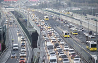 İstanbul'da ara tatilin ardından trafik yoğunluğu yüzde 67'yi buldu