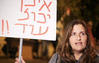 Evinin önünde gösteri düzenlediler: İsrailliler Netanyahu'nun istifasını istiyor