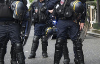 Fransa'da polislerden 'Paris 2024' protestosu