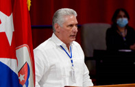 Küba Devlet Başkanı Canel: Özgür Filistin devletine olan bağlılığımızı yineliyoruz