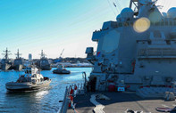 Yılın ilk seyir faaliyeti: ABD savaş gemisi Tayvan Boğazı'ndan geçti