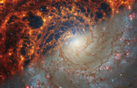 NASA 19 spiral galaksinin fotoğrafını yayınladı